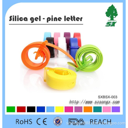 unisex design silicone waist belt Hot selling in market